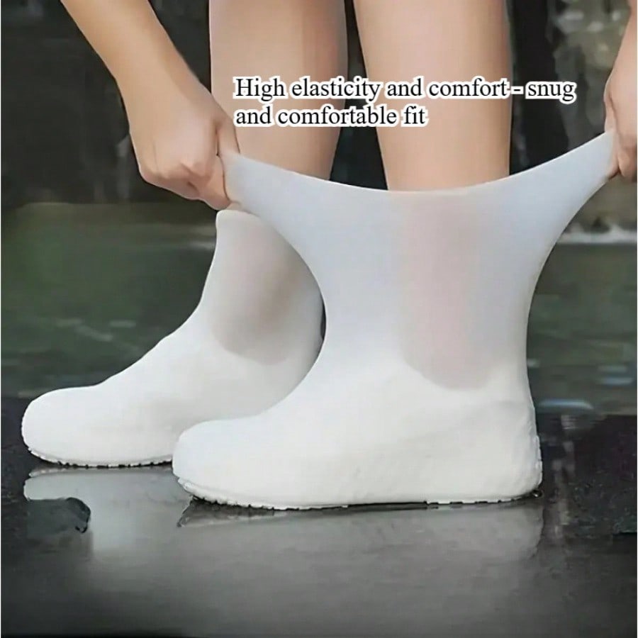 Women'S Shoes Neuropathy - 1 Piece Latex Rain Boots Waterproof