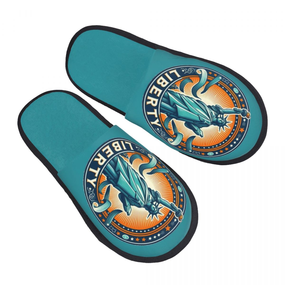 Women'S Shoes Liberty - Custom Print Women Statue Of Liberty