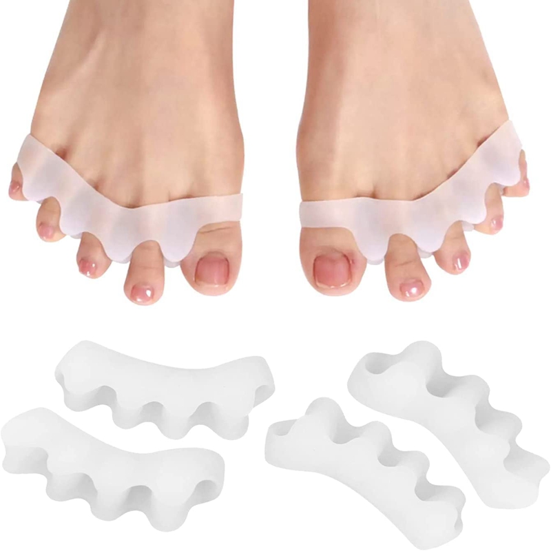 Women'S Shoes For Bunions - 1 Pair Silicone Toe Separators Gel