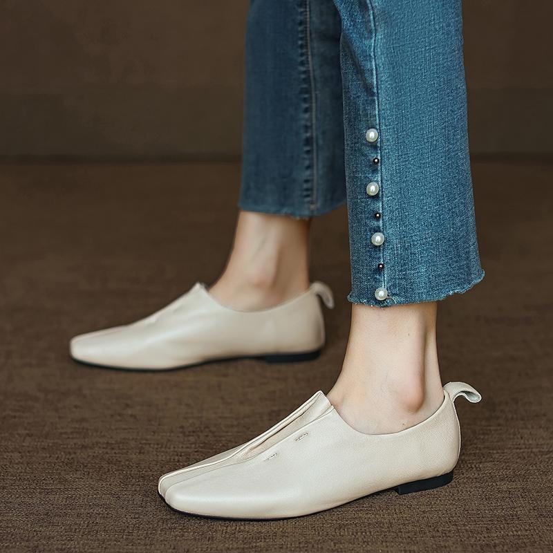 Women'S Shoes Size 40 In Us - Women's Loafers Luxury Artificial Leather Casual