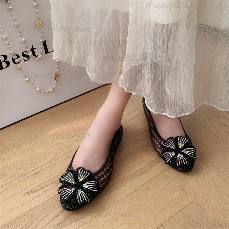 New Crystal Jelly Shoes Sparkl - Jelly Sandal Women review and price