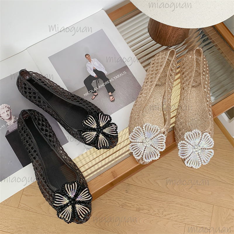New Crystal Jelly Shoes Sparkl - Jelly Sandal Women review and price