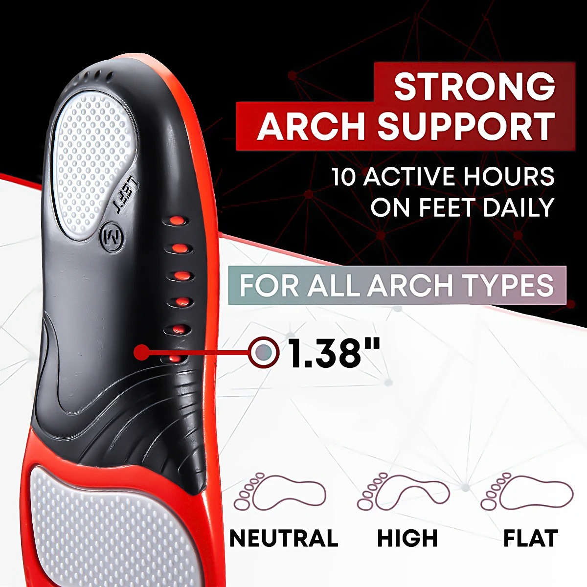 220+ Lbs Heavy Duty High Arch  - Women'S Shoes For Standing All Day review and price