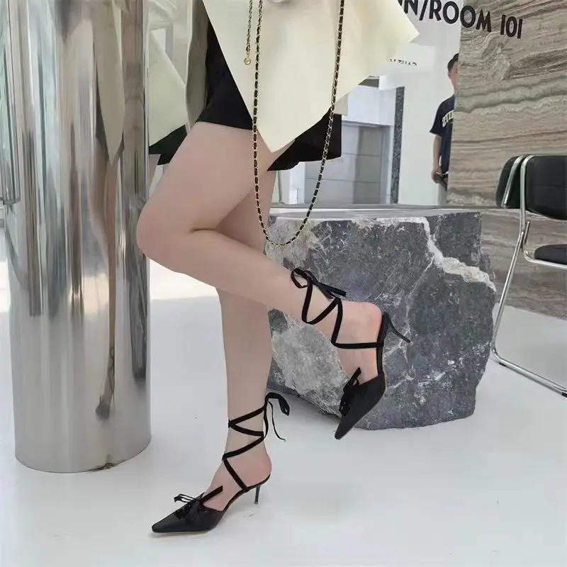 2026 New Kitten Heels Pointed  - Kids Shoes Women review and price