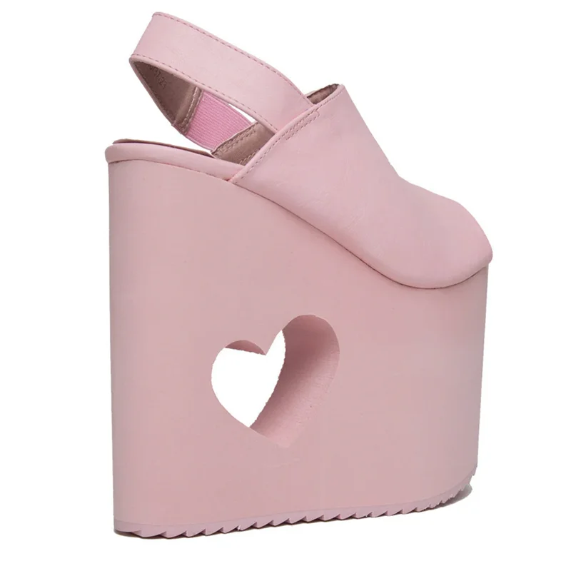 Platform Back Strap High Heel  - Kids Shoes Women review and price