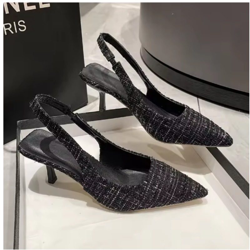Brand Designer Slingbacks High - Women'S Shoes Size 40 In Us review and price