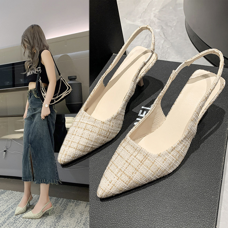 Brand Designer Slingbacks High - Women'S Shoes Size 40 In Us review and price