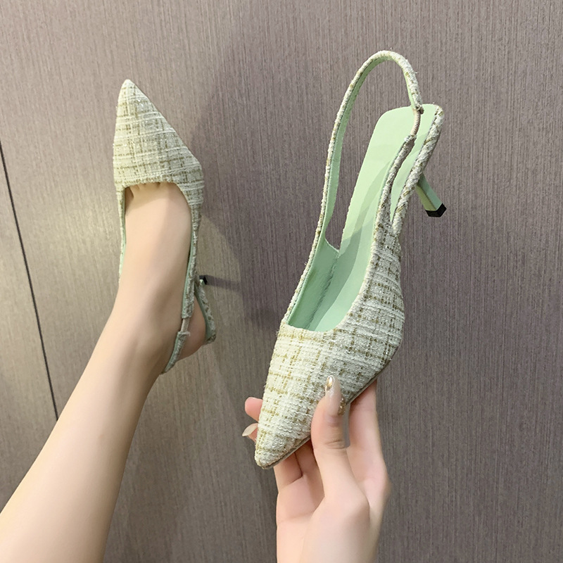 Brand Designer Slingbacks High - Women'S Shoes Size 40 In Us review and price