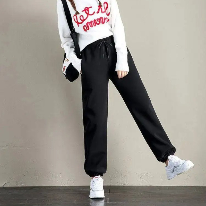 Women High Waist Fleece Lined  - Women Shoes Joggers review and price