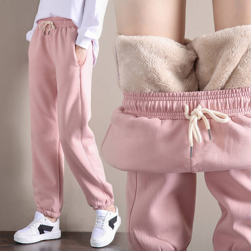 Women High Waist Fleece Lined  - Women Shoes Joggers review and price