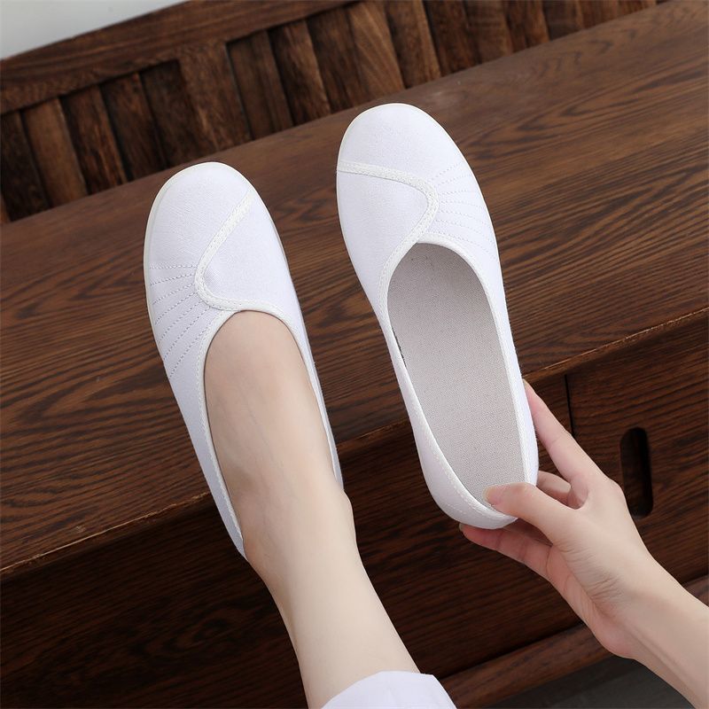 Soft Cloth Work Shoes Women Wh - Women'S Shoes For Standing All Day review and price