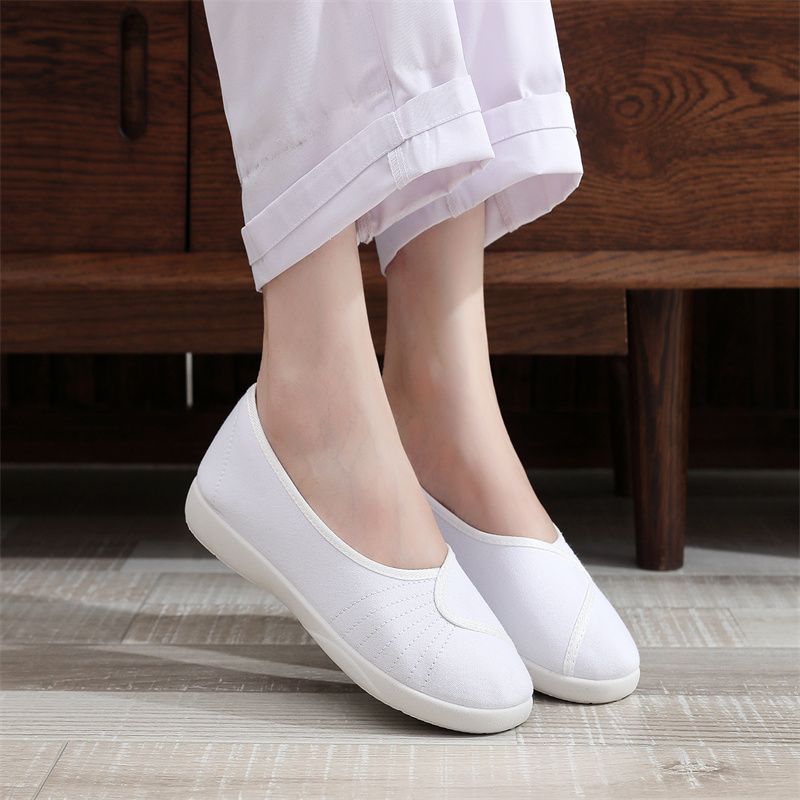 Soft Cloth Work Shoes Women Wh - Women'S Shoes For Standing All Day review and price