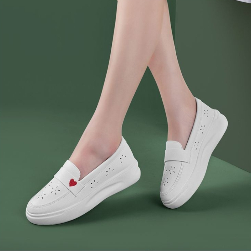 Trendy Korean Platform Nurse S - Women'S Shoes For Standing All Day review and price