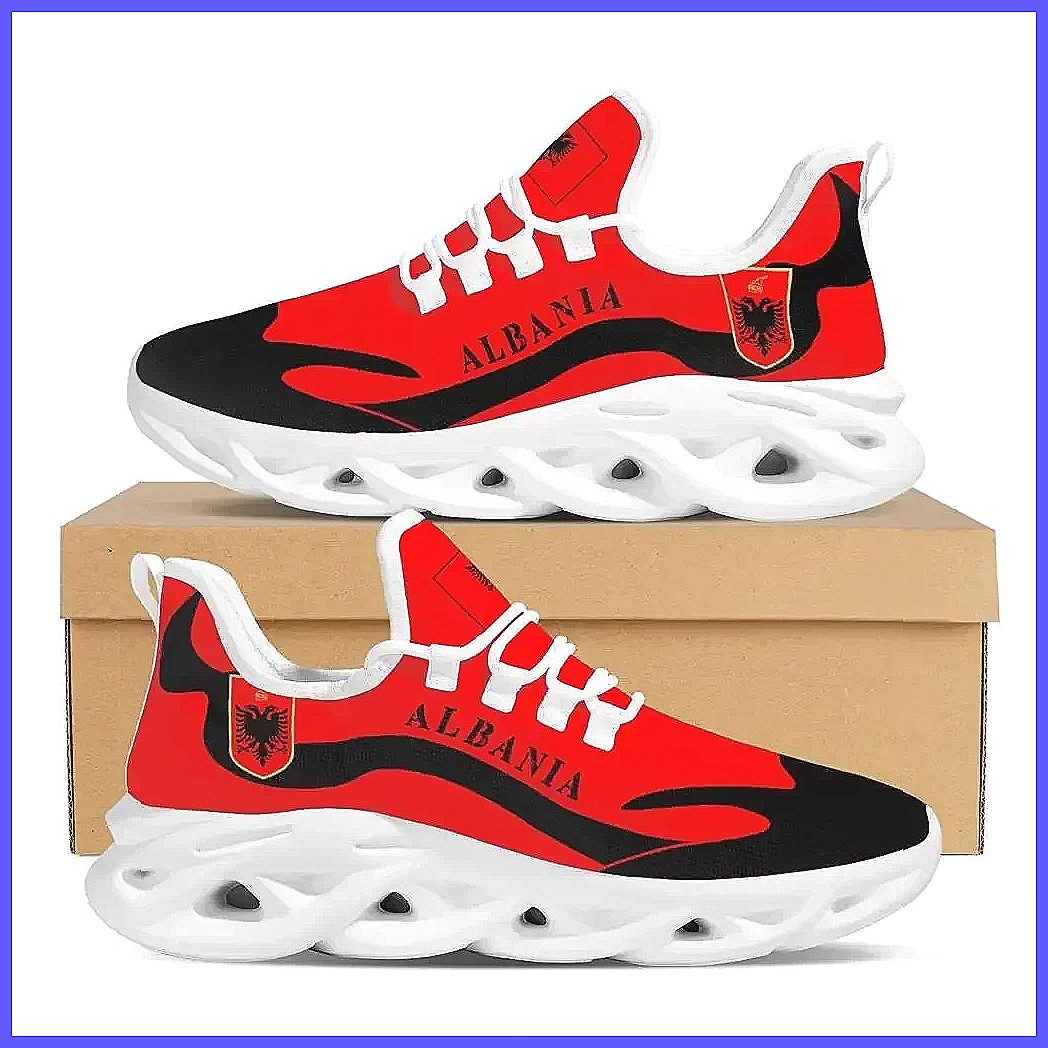 Albania Flag Mesh Sneakers, Bl - Women'S Shoes Hike review and price