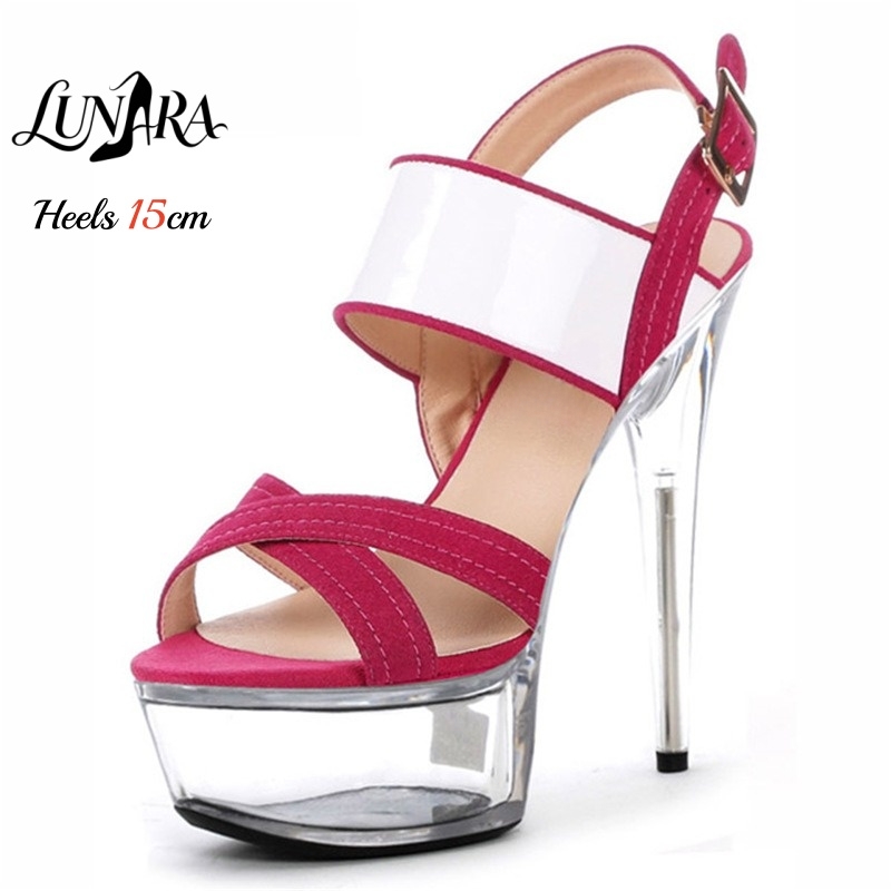 15cm/6Inch Clear Platform Stil - Jelly Sandal Women review and price