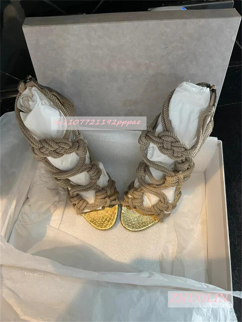 Female Braided Rope Open Toe S - Kids Shoes Women review and price
