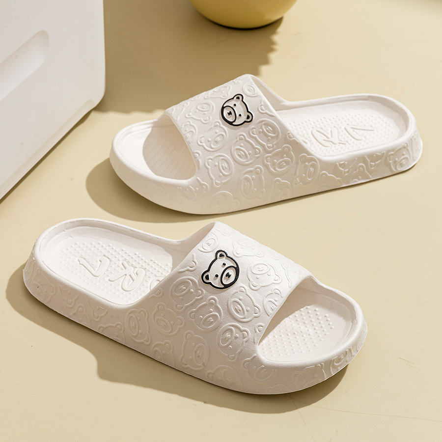 Printting Cute Bear Women Slip - Women'S Shoes Neuropathy review and price