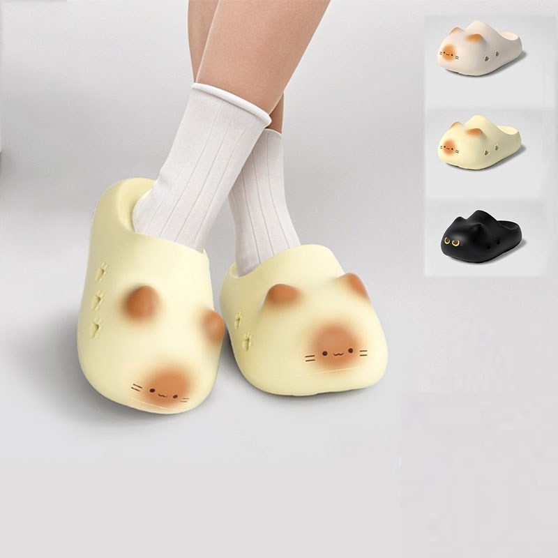 New creative black cat slipper - Women'S Shoes Clogs review and price