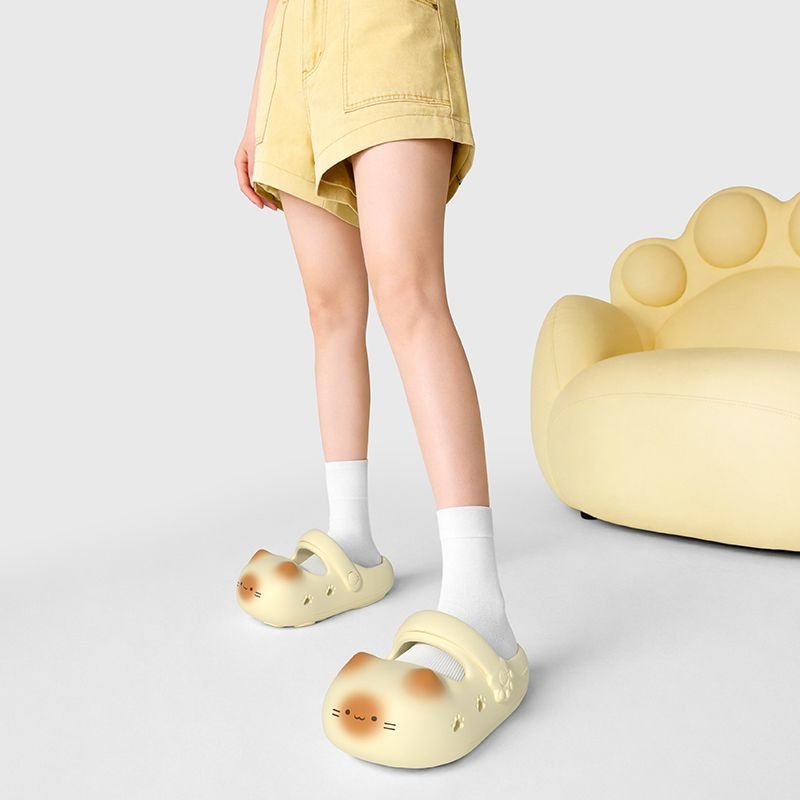 New creative black cat slipper - Women'S Shoes Clogs review and price